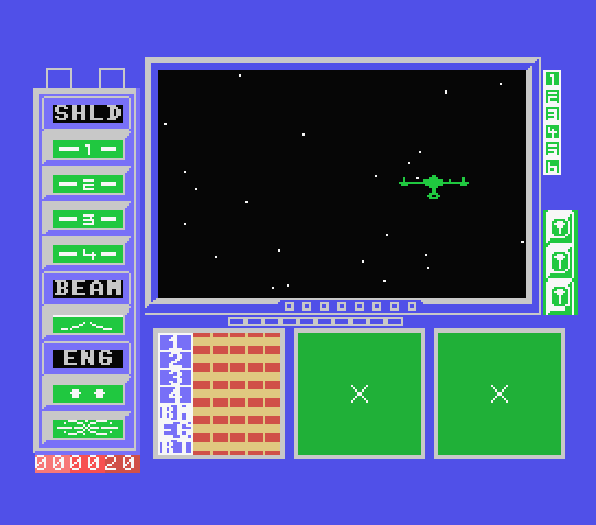 Starship Simulator screenshot 3 for MSX